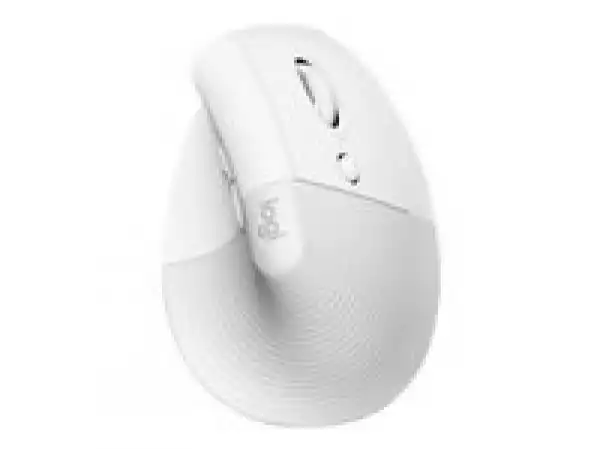 LOGITECH Lift for MAC Vertical Ergonomic Mouse - OFF-WHITE/PALE GREY