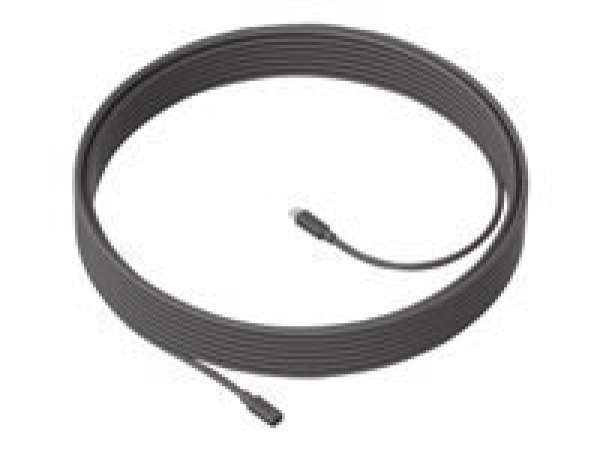 LOGITECH MeetUp Microphone extension cable 10 m for EXPANSION MIC FOR MEETUP LOGITECH MeetUp Microphone extension cable 10 m for EXPANSION MIC FOR MEETUP