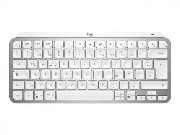 LOGITECH MX Keys Mini Minimalist Wireless Illuminated Keyboard - PALE GREY - CENTRAL (FR)