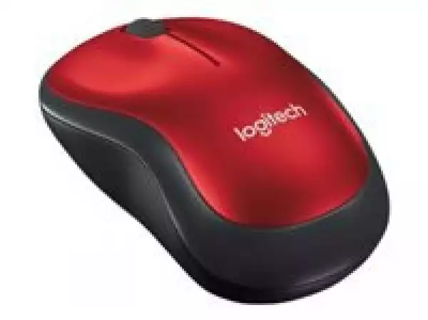LOGITECH M185 Wireless Mouse - RED - EWR2