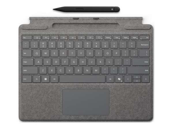 MICROSOFT Surface Pro9/10 Typecover with Slim Pen COMM platinum Netherlands