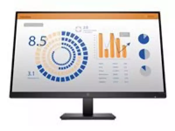 Монитор HP P27q G4 27inch IPS QHD 2560x1400 16:9 300cd/m2 1000:1 5ms GtG 1xHDMI 1xVGA Height Adjust Black 3Y War. (EN)