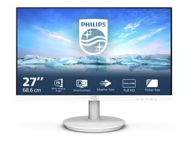 Монитор PHILIPS 271V8AW/00 27inch IPS 1920x1080 16:9 HDMI D-SUB White