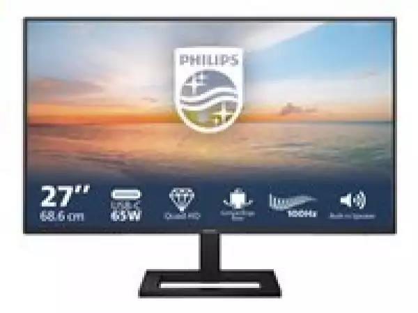 Монитор PHILIPS 27E1N1600AE/00 27inch 2560x1440 IPS 100Hz HDMI DP USB-C