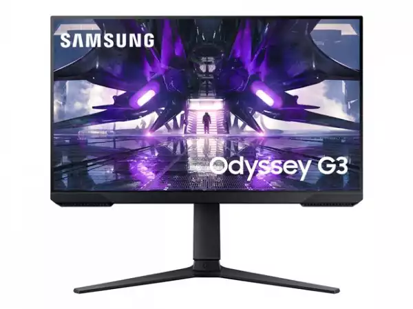 Монитор Samsung 24G30A 24" Odyssey G3, VA, 144 Hz, 1 ms (MPRT), 250 cd/m2, 3000: 1, 1920x1080, Mega DCR, AMD FreeSync Premium, Display Port, HDMI, Black