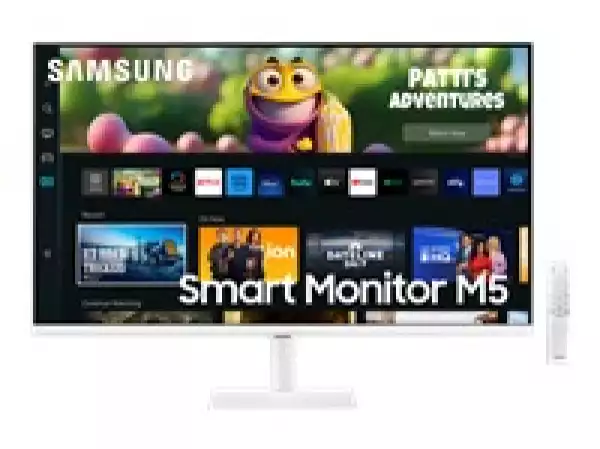Монитор SAMSUNG M5 32inch Smart VA FHD 16:9 60Hz 250cd/m2 4ms HDMI DP 2x5W White