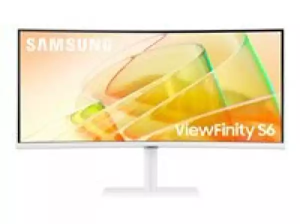 Монитор SAMSUNG LS34C650TAUXEN Viewfinity S6 34inch 21:9 Curved 1000R 3440x1440 VA 5ms 100Hz HDR10 DP/HDMI/TBT4 90 Watt LAN White