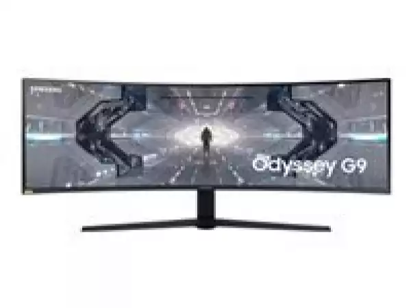 Монитор SAMSUNG Odyssey LC49G95TSSUXEN 49inch VA Curved QHD 5120X1440 32:9 2500:1 420cd/m2 1ms GTG 240Hz with G-Sync DP HDMI white