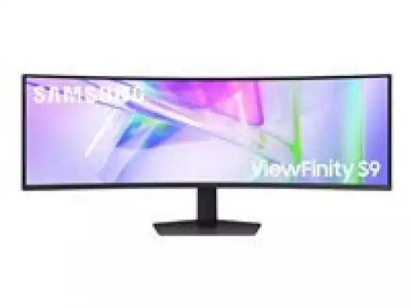 Монитор SAMSUNG S49C950 49inch 32:9 Curved 1000R 5120x1440 5ms 120Hz VESA HDR 400.HDMIx2/DPx1/USB-C 90W LAN HAS VESA Speaker cable in box
