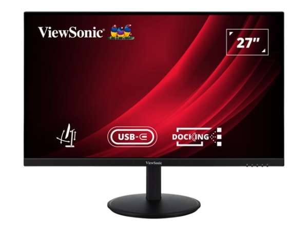 Монитор VIEWSONIC VG2709U-2K 27inch QHD LED 100Hz 350cd/m2 5ms HDMI DP USB-C 100W DaisyChain 2x2.5W speakers
