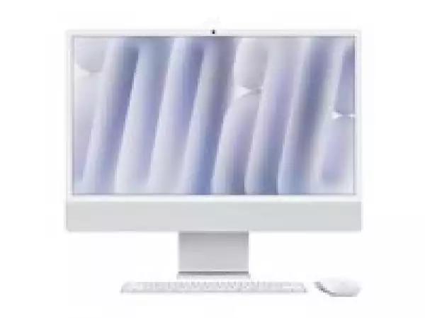 Настолен Компютър APPLE 24inch iMac with Retina 4.5K display: M4 chip with 8-core CPU and 8-core GPU 16GB 256GB SSD Silver Настолен Компютър APPLE 24inch iMac with Retina 4.5K display: M4 chip with 8-core CPU and 8-core GPU 16GB 256GB SSD Silver