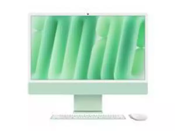 Настолен Компютър APPLE 24inch iMac with Retina 4.5K display: M4 chip with 8-core CPU and 8-core GPU 16GB 256GB SSD Green