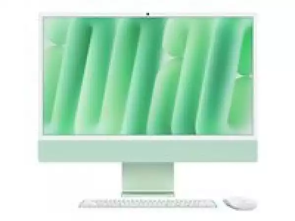 Настолен Компютър APPLE 24inch iMac with Retina 4.5K display: M4 chip with 10-core CPU and 10-core GPU 16GB 256GB SSD Green