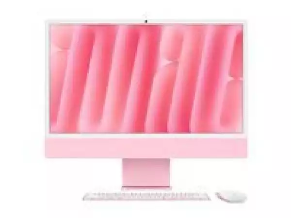 Настолен Компютър APPLE 24inch iMac with Retina 4.5K display: M4 chip with 10-core CPU and 10-core GPU 24GB 512GB SSD Pink