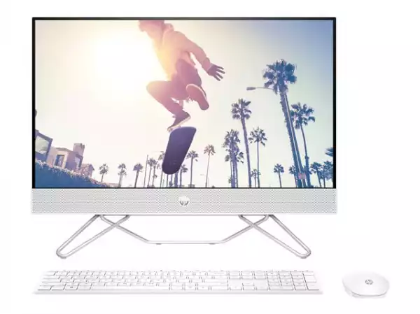 Настолен Компютър HP All-in-One Desktop Intel Core i5-1235U 23.8inch FHD 8GB 512GB SSD SSD FREE DOS Starry White (BG)