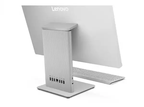 Настолен Компютър LENOVO IdeaCentre AIO Intel Core i3-1315U 23.8inch FullHD AG Touch 16GB DDR5 512GB PCIe DOS Cloud Grey