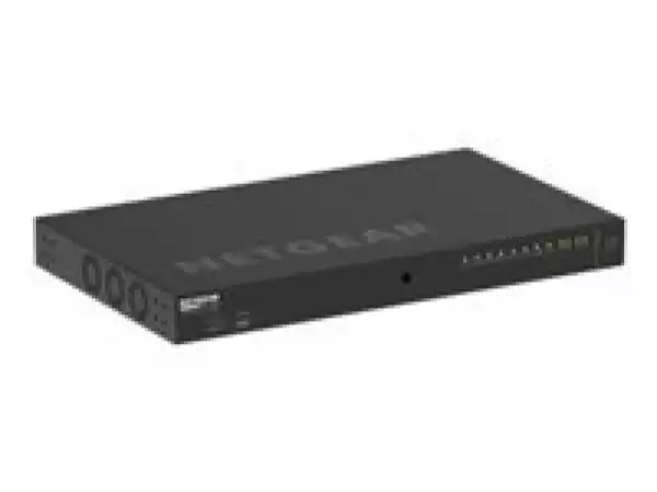 NETGEAR 12-Port AV Line M4250-10G2XF-PoE++ 8x1G Utra90 PoE++ 802.3bt 720W 2x1G 2xSFP+ Managed Switch NETGEAR 12-Port AV Line M4250-10G2XF-PoE++ 8x1G Utra90 PoE++ 802.3bt 720W 2x1G 2xSFP+ Managed Switch