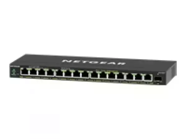 NETGEAR 16PT GE Plus Switch W/ HI-PWR POE+