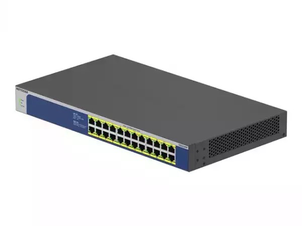 NETGEAR 24PT GIGE UNMNGED SWTCH W/ POE++