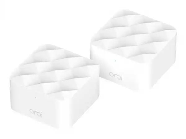 NETGEAR RBK12-100PES ORBI AC1200 ROUTER Dual-Band WiFi Mesh System + 1 Satellite RBK12