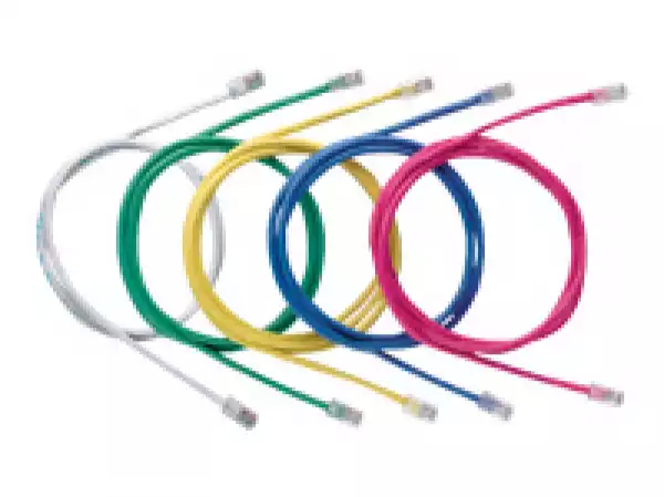 NetKey™ Cat 5e UTP patch cord yellow, 2m, RoHS complaint