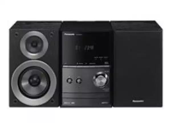 Panasonic SC-PM600EG-K Micro Hi-Fi System, 2 Channels, 40W (Bluetooth, XBS Maste
