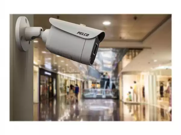 PELCO Sarix Value 5 Megapixel Varifocal 3.4-9.4 mm Environmental IR Bullet IP Camera