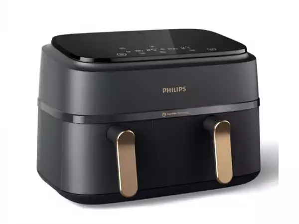 PHILIPS Airfryer Series 3000 Dual basket 8 Preset Menus