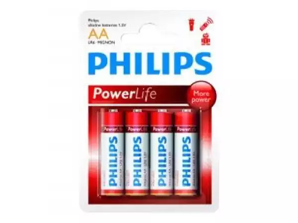 PHILIPS POWERLIFE LR6 AA 4-BLISTERI
