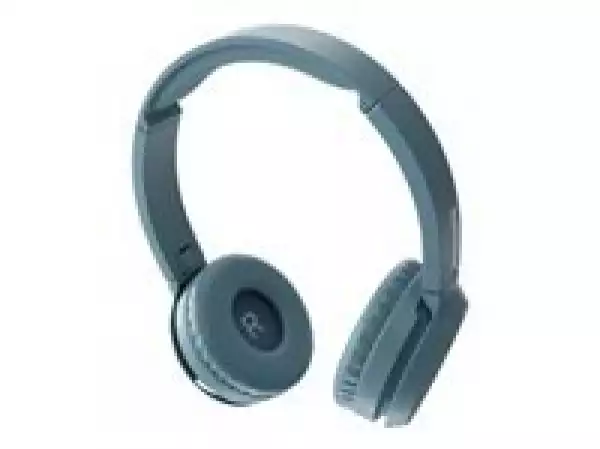 PHILIPS Wireless On Ear Headphone with mic 32mm drivers/closed-back blue