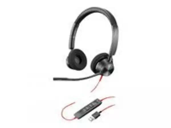 POLY Blackwire 3320 BW3320 USB-A STEREO USB HEADSET