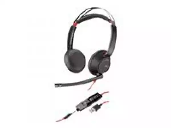 POLY Blackwire C5220 USB-A 5200 Series Headset on ear USB & 3.5mm jack