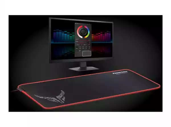 POWERCOLOR Red Devil RGB Mouse Pad