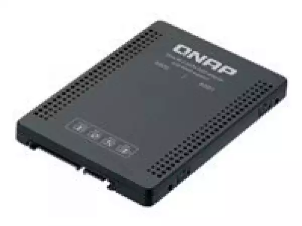 QNAP 2.5inch SATA to dual M.2 2280 SATA drive adapter hardware RAID 0/1 JBOD Individual disk modes