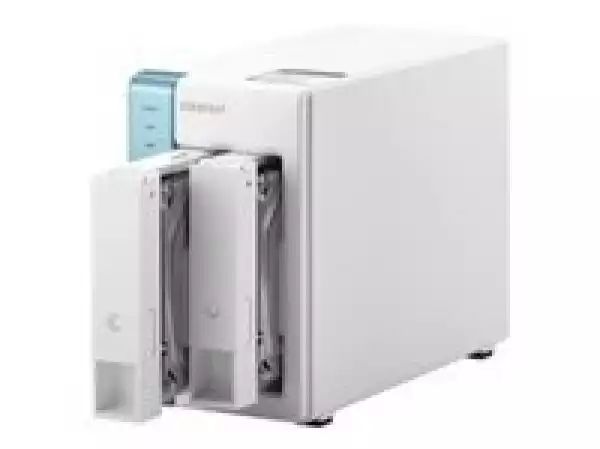 QNAP TS-231P3-2G Annapurna Labs Alpine AL-314 1.7GHz Quad Core 2GB DDR3L 1x2.5GbE+1xGbE LAN SATA 6Gb/s 3xUSB3.2 Gen1 ports