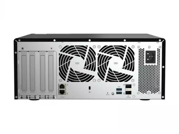 QNAP TS-h1290FX-7302P-128G 12 Bay U.2 NVMe PCIe Gen4 x4 all-flash desktop NAS AMD EPYC 16-core 7302P 128GB RDIMM ECC DDR4