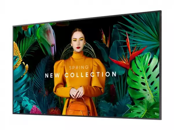 SAMSUNG 43inch UHD/4K 16:9 QB43C Slim-LED 350nits Speakers 2x10W black 3xHDMI 2.0 USB 2.0 x 2 Ethernet WiFi Dualband BT Brightness