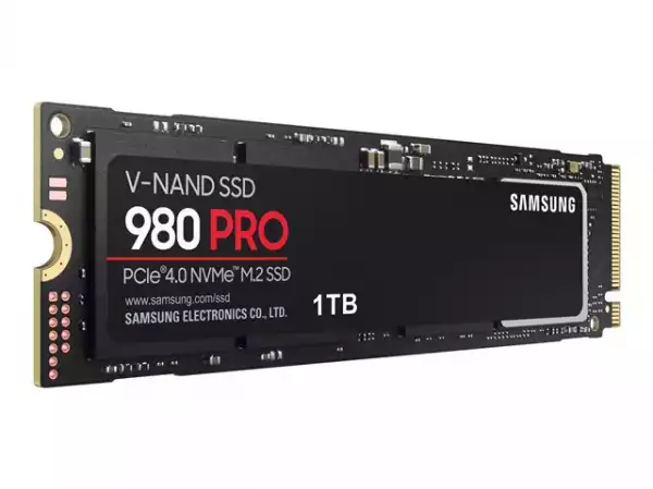 Samsung SSD 980 PRO 1TB Int. PCIe Gen 4.0 x4 NVMe 1.3c, V-NAND 3bit MLC, Read up to 7000 MB/s, Write up to 5100 MB/s, Elpis Controller, Cache Memory 1GB DDR4
