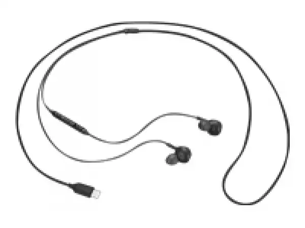 SAMSUNG Earphones USB-C Sound AKG 2 ways speaker Black