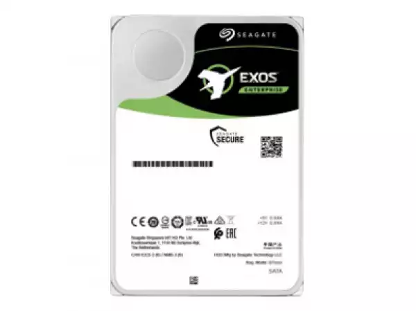 SEAGATE Exos X18 18TB HDD SATA 6Gb/s 7200RPM 256MB cache 3.5inch 24x7 SED 512e/4KN BLK