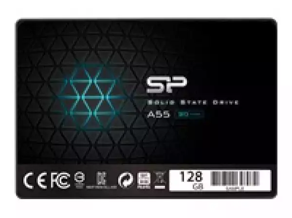Silicon Power Ace - A55 128GB SSD SATAIII (3D NAND) 3D NAND, SLC Cache, 7mm 2.5'' Blue - Max 550/420 MB/s - Full Capacity