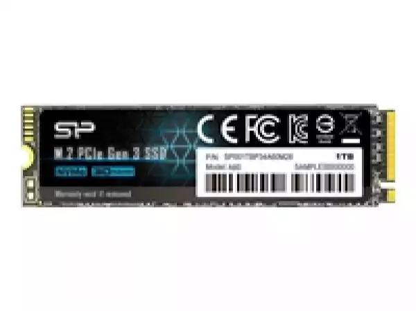 Silicon Power SSD P34A60 1TB M.2, 2280, PCIe 3.0 x4, Read/Write: 2200 / 1600 MB/s