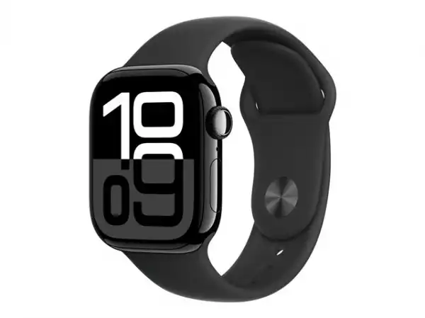 Смартчасовник APPLE Watch S10 Cellular 42mm Jet Black Alu Case with Black Sport Band ML
