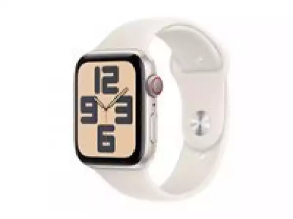 Смартчасовник APPLE Watch SE2 v3 Cellular 44mm Starlight Alu Case with Starlight Sport Band ML