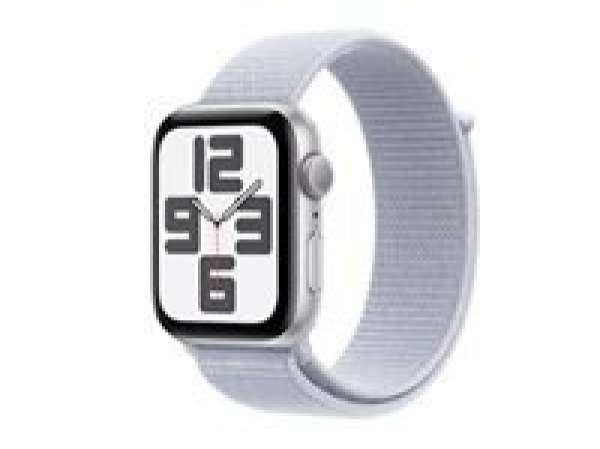 Смартчасовник APPLE Watch SE2 v3 GPS 44mm Silver Alu Case with Blue Cloud Sport Loop