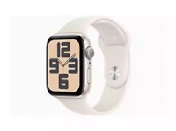 Смартчасовник APPLE Watch SE2 v3 GPS 44mm Starlight Alu Case with Starlight Sport Band SM