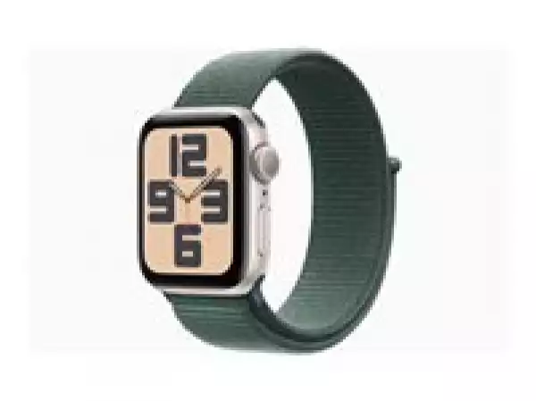 Смартчасовник APPLE Watch SE2 v3 GPS 40mm Starlight Alu Case with Lake Green Sport Loop