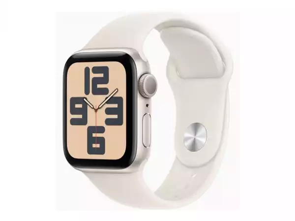 Смартчасовник APPLE Watch SE2 v3 GPS 40mm Starlight Alu Case with Starlight Sport Band ML