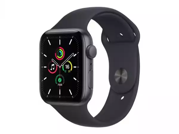 Смартчасовник APPLE Watch SE V2 GPS 44mm Space Gray Aluminium Case with Black Sport Band Regular