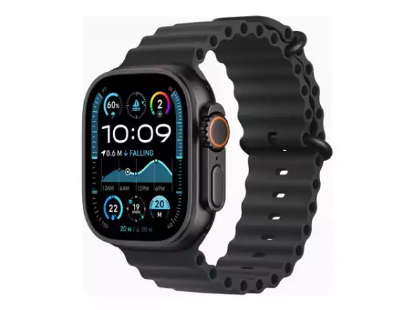 Смартчасовник APPLE Watch Ultra2 v2 Cellular 49mm Black Titanium Case with Black Ocean Band